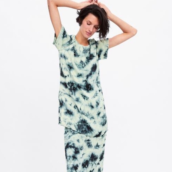 Zara NEW tie dye blouse “batik” top - Picture 5 of 8